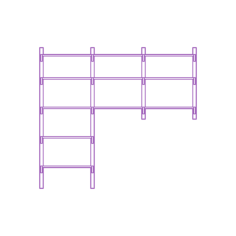 Fixtures Shelves Shelving Ikea Algot Wall Upright System 74 Inch L Shape Vinyl Svg File, Free Vectors File